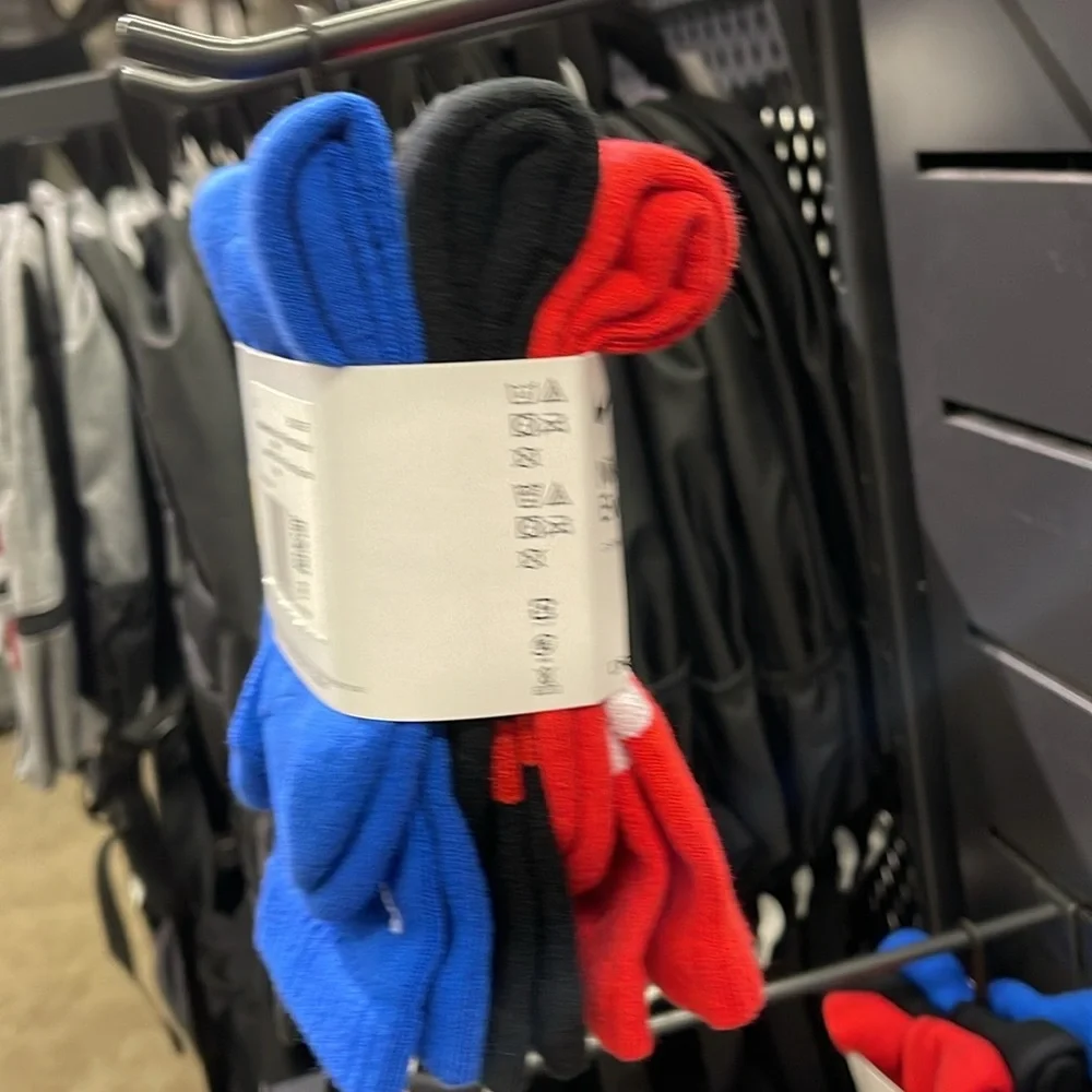 NIKE Training Crew Socks (6 Pairs) Nike Everyday Cushioned Large